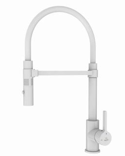 Смеситель для кухни Rose R133C белый